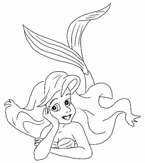 The-Little-Mermaid-Coloring-Pages2