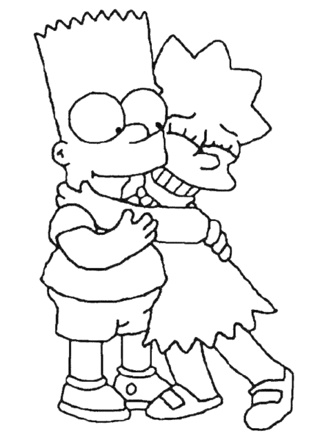 The Simpsons Coloring Pages (2)