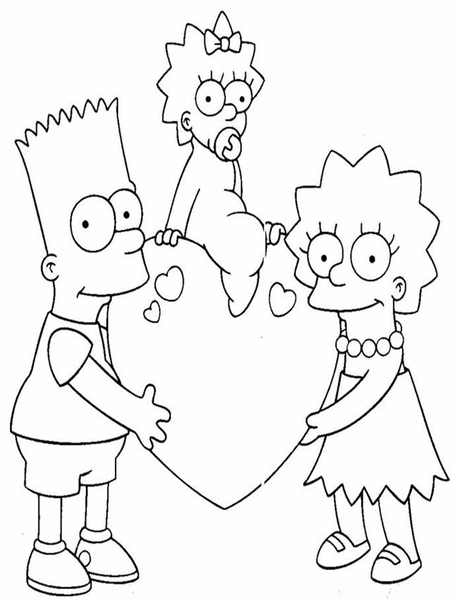 TheSimpsonsColoringPages10 Coloring Kids Coloring Kids