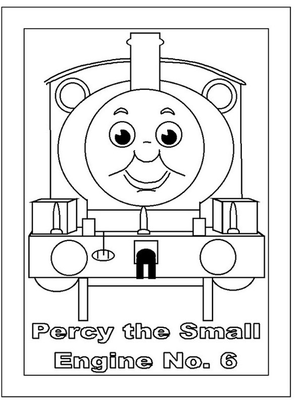 Thomas The Tank Engine Coloring Pages (1) Coloring Kids ...