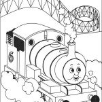 Thomas the Tank Engine Coloring Pages (15) - Coloring Kids