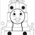 Thomas The Tank Engine Coloring Pages (4) Coloring Kids - Coloring Kids