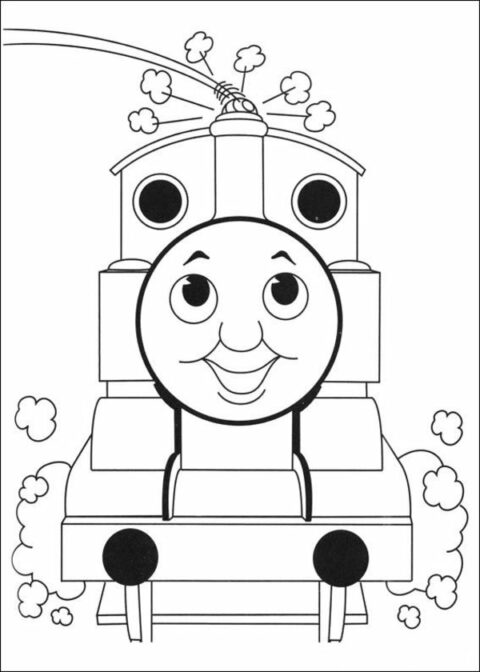 Thomas the Tank Engine Coloring Pages (13)