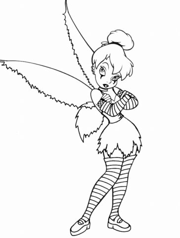 TinkerBell Coloring Pages (1)