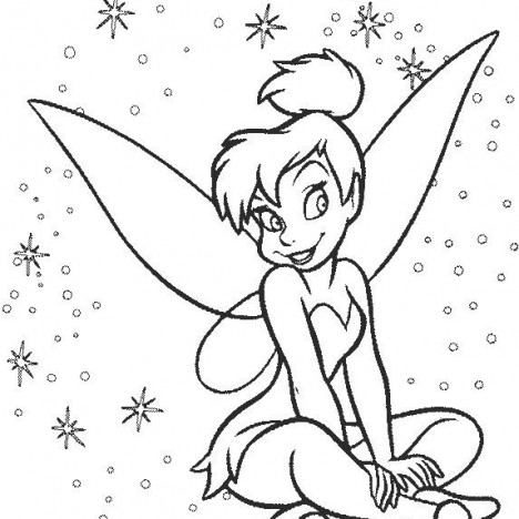 TinkerBell Coloring Pages (13)