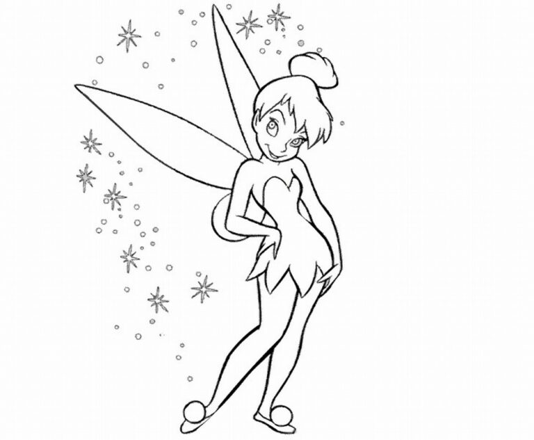 Tinkerbell Coloring Pages - Coloringkids.org