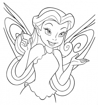 TinkerBell Coloring Pages (8)