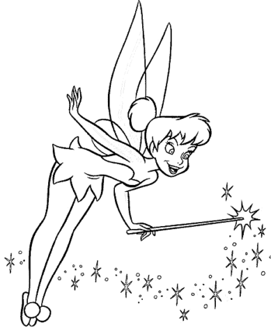 TinkerBell Coloring Pages (9)