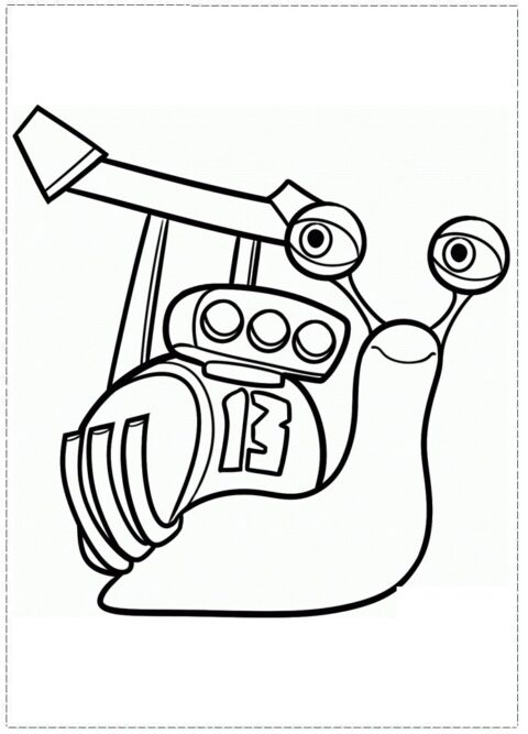 Turbo Coloring Pages (3)