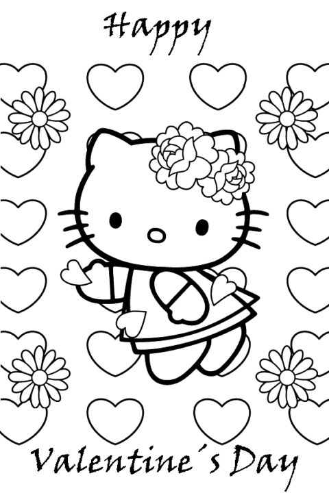 Valentine Coloring Pages (1)
