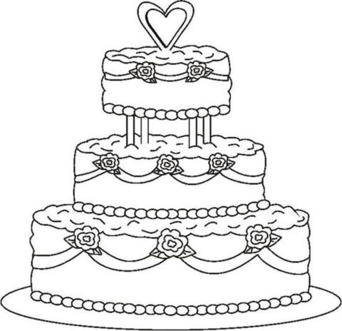 Wedding Coloring Pages (13)