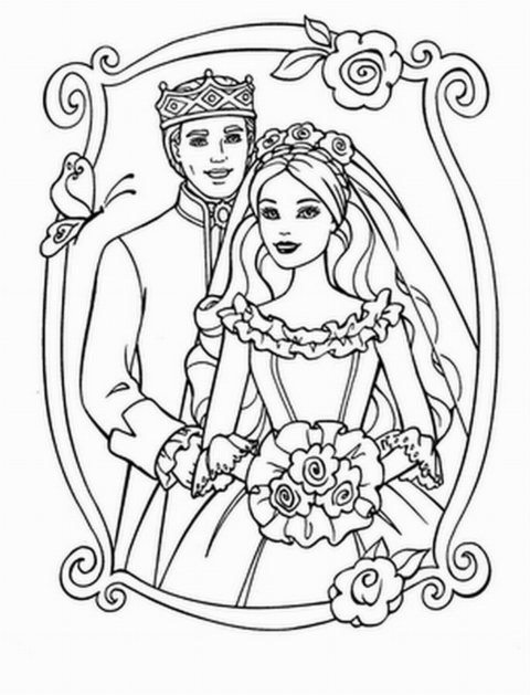 Wedding Coloring Pages (2)