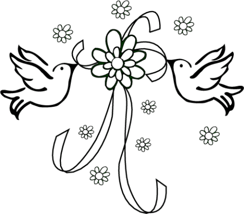 Wedding Coloring Pages (6)