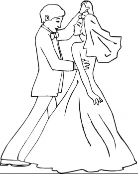 Wedding Coloring Pages (8)