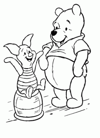 Winnie The Pooh Coloring Pages (24)
