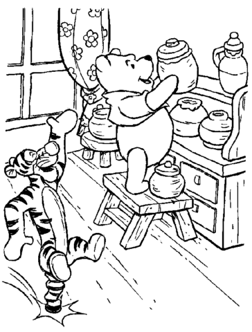 Winnie The Pooh Coloring Pages (29)
