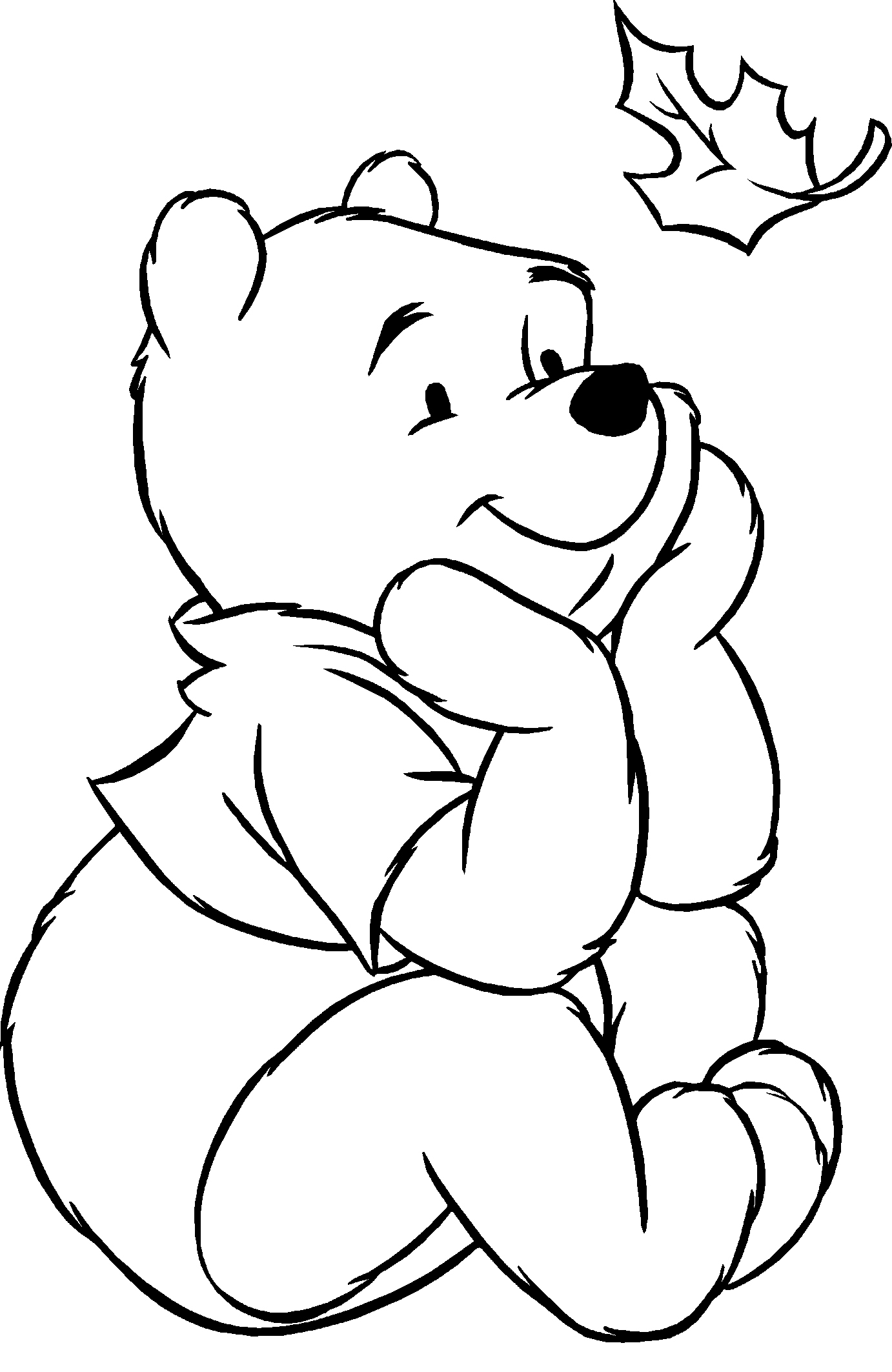 Winnie The Pooh Coloring Pages (4) - Coloring Kids