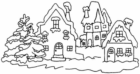 Winter Coloring Pages (6)