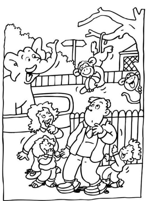 Zoo Coloring Pages (1)