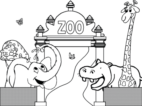 Zoo Coloring Pages (23)